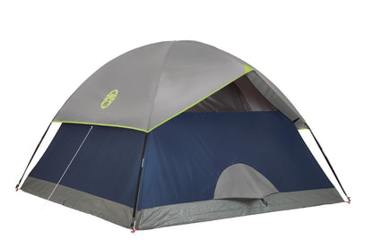 Coleman Sundome Camping Tent with Rainfly, 2/3/4/6 Person Tent Sets Up in 10 Mins, Weatherproof Shelter for Camping, Festivals, Backyard, Sleepovers, & More