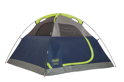 Coleman Sundome Camping Tent with Rainfly, 2/3/4/6 Person Tent Sets Up in 10 Mins, Weatherproof Shelter for Camping, Festivals, Backyard, Sleepovers, & More