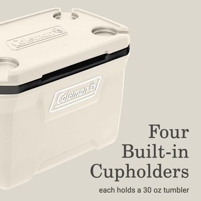 Coleman Classic Series Insulated Portable Cooler, Leak-Resistant Outdoor Hard Cooler Keeps Ice up to 5 Days, 52/70/120/150 Quart