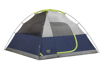 Coleman Sundome Camping Tent with Rainfly, 2/3/4/6 Person Tent Sets Up in 10 Mins, Weatherproof Shelter for Camping, Festivals, Backyard, Sleepovers, & More