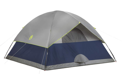 Coleman Sundome Camping Tent with Rainfly, 2/3/4/6 Person Tent Sets Up in 10 Mins, Weatherproof Shelter for Camping, Festivals, Backyard, Sleepovers, & More