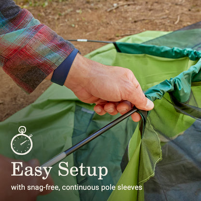 Coleman Sundome Camping Tent with Rainfly, 2/3/4/6 Person Tent Sets Up in 10 Mins, Weatherproof Shelter for Camping, Festivals, Backyard, Sleepovers, & More