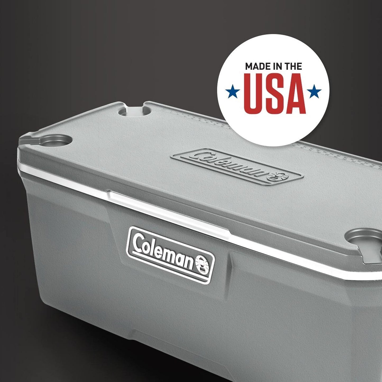 Coleman Classic Series Insulated Portable Cooler, Leak-Resistant Outdoor Hard Cooler Keeps Ice up to 5 Days, 52/70/120/150 Quart