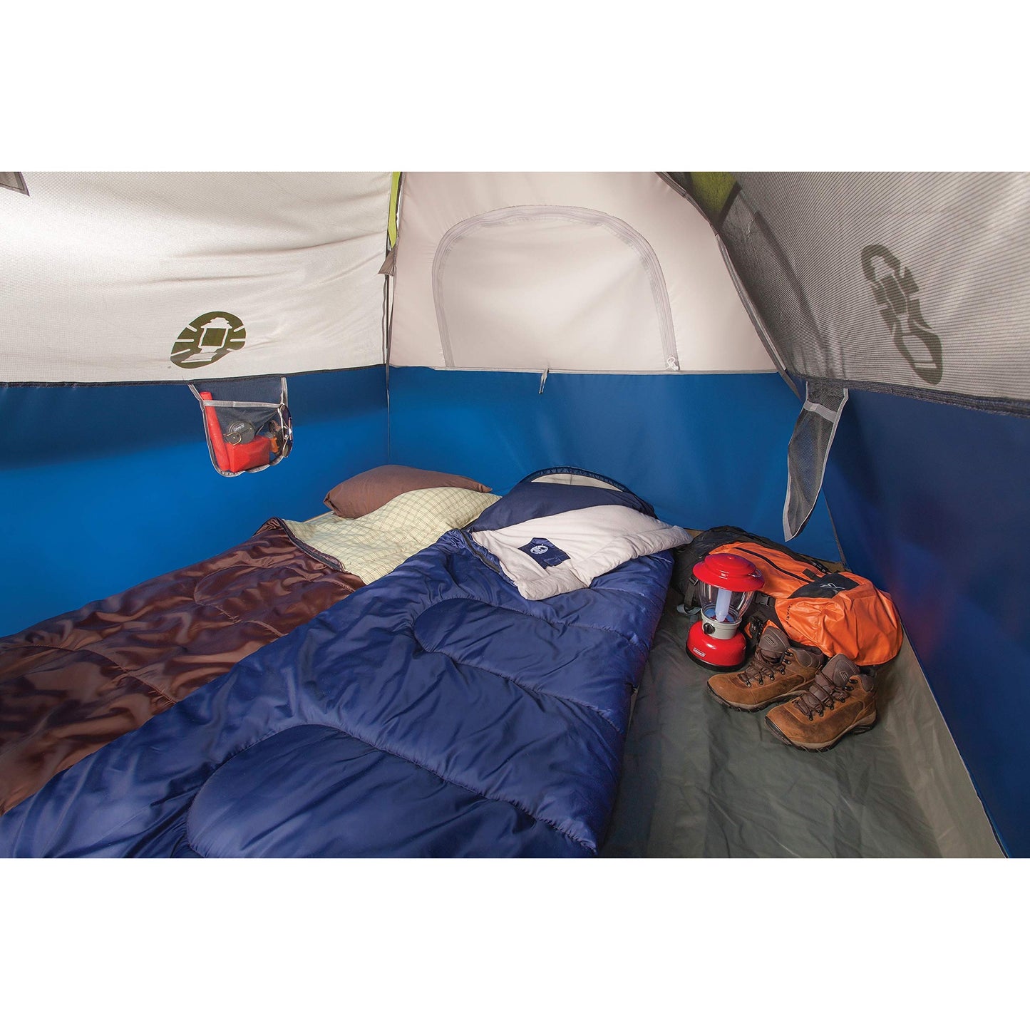 Coleman Sundome Camping Tent with Rainfly, 2/3/4/6 Person Tent Sets Up in 10 Mins, Weatherproof Shelter for Camping, Festivals, Backyard, Sleepovers, & More