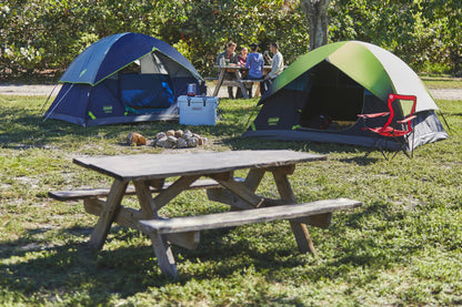 Coleman Sundome Camping Tent with Rainfly, 2/3/4/6 Person Tent Sets Up in 10 Mins, Weatherproof Shelter for Camping, Festivals, Backyard, Sleepovers, & More